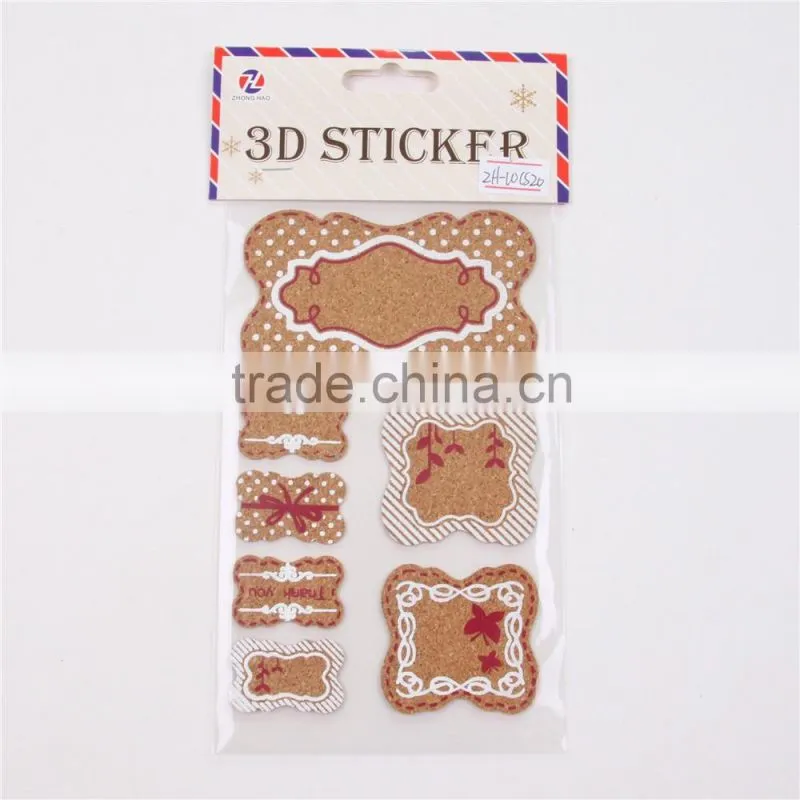 OEM cork sticker