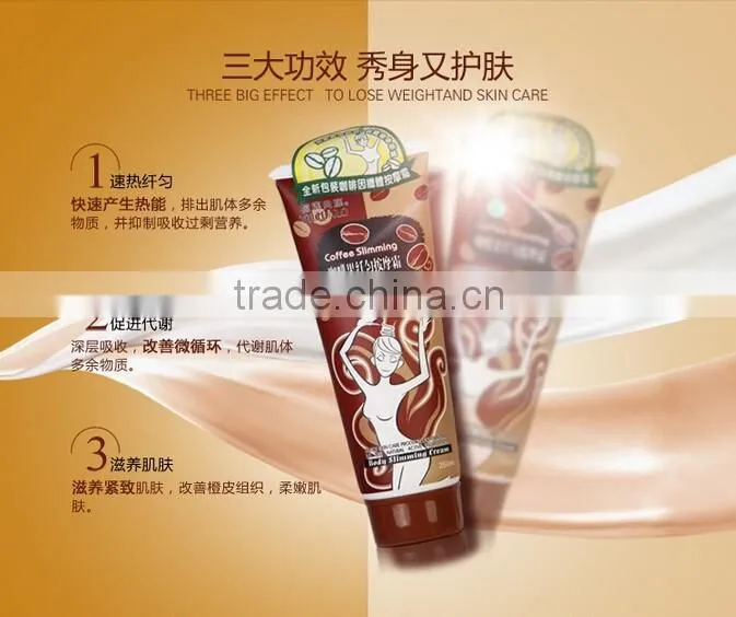 Hot sale 85ml Hot chilli & coffee weight loss body slimming cream
