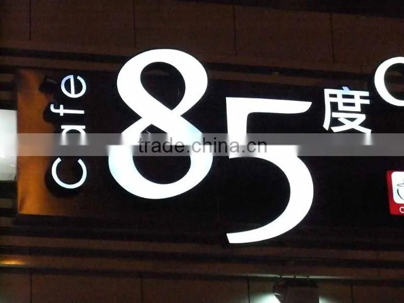 Eenrgy saving High Brightness led letter light, light letter, outdoor led sign
