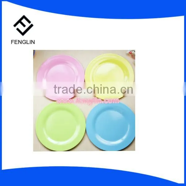 China cheap price melamine plate / colorful fruit plate