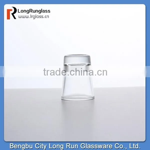 LongRun china anhui tableware mini whisky glass with heavy base