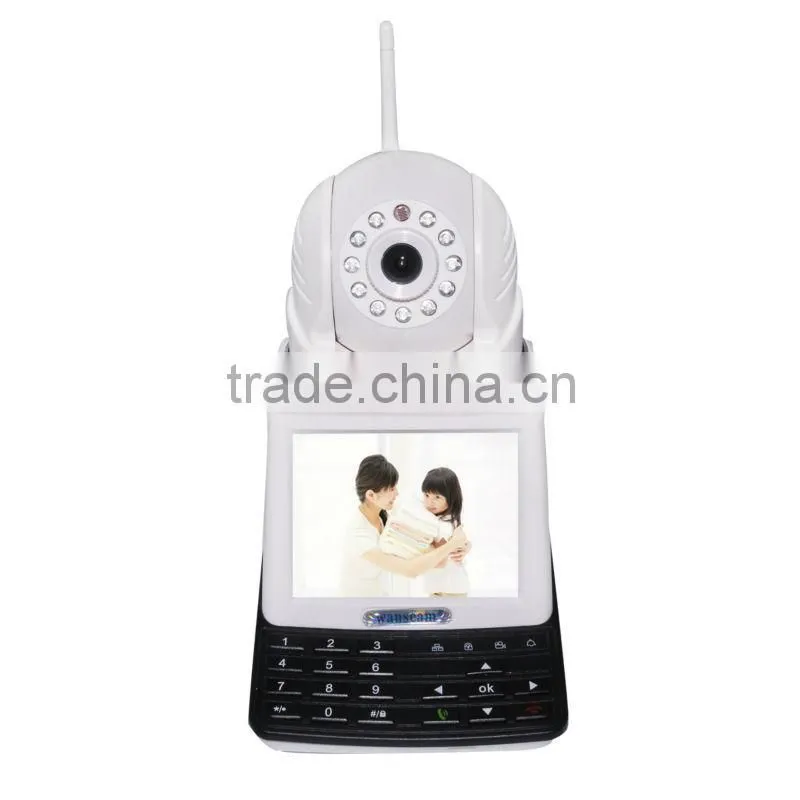 Wifi P2P TF Card U-Disk NPC IP Camera With USB Storage