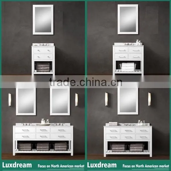 House vanity with simple design bathroom vanity china supplier