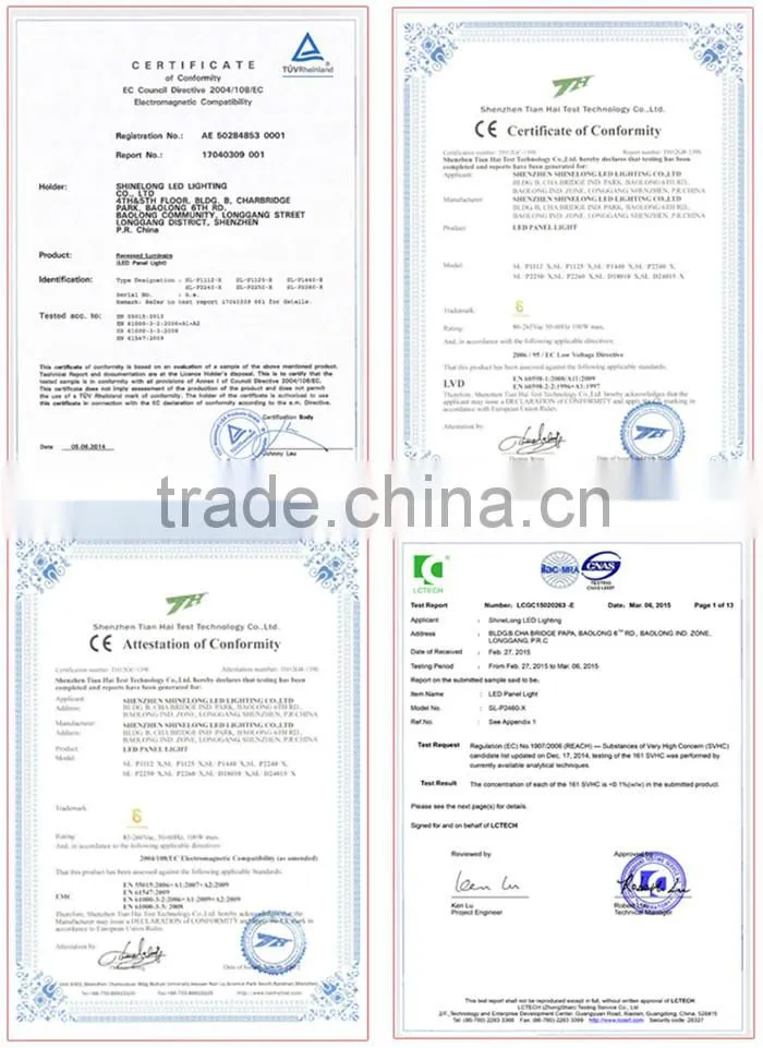 600x600 40w CCT dimming square led ceiling panel light