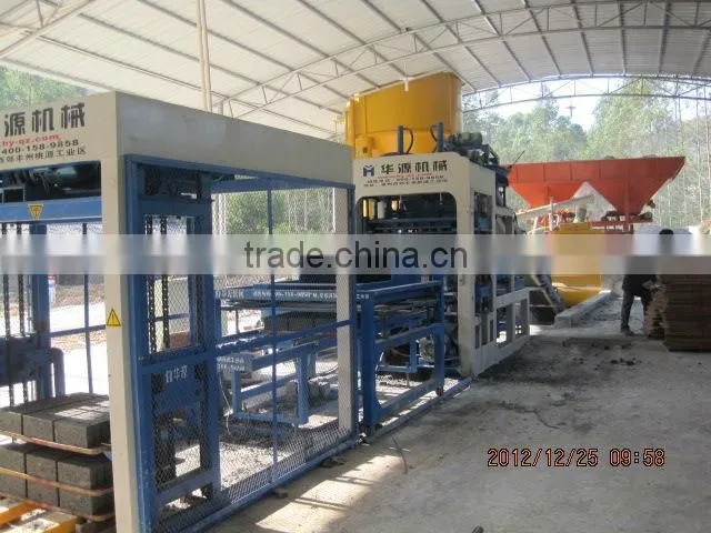 2013 Newly Advanced QT4-15 cement brick making machine manufacturing machine