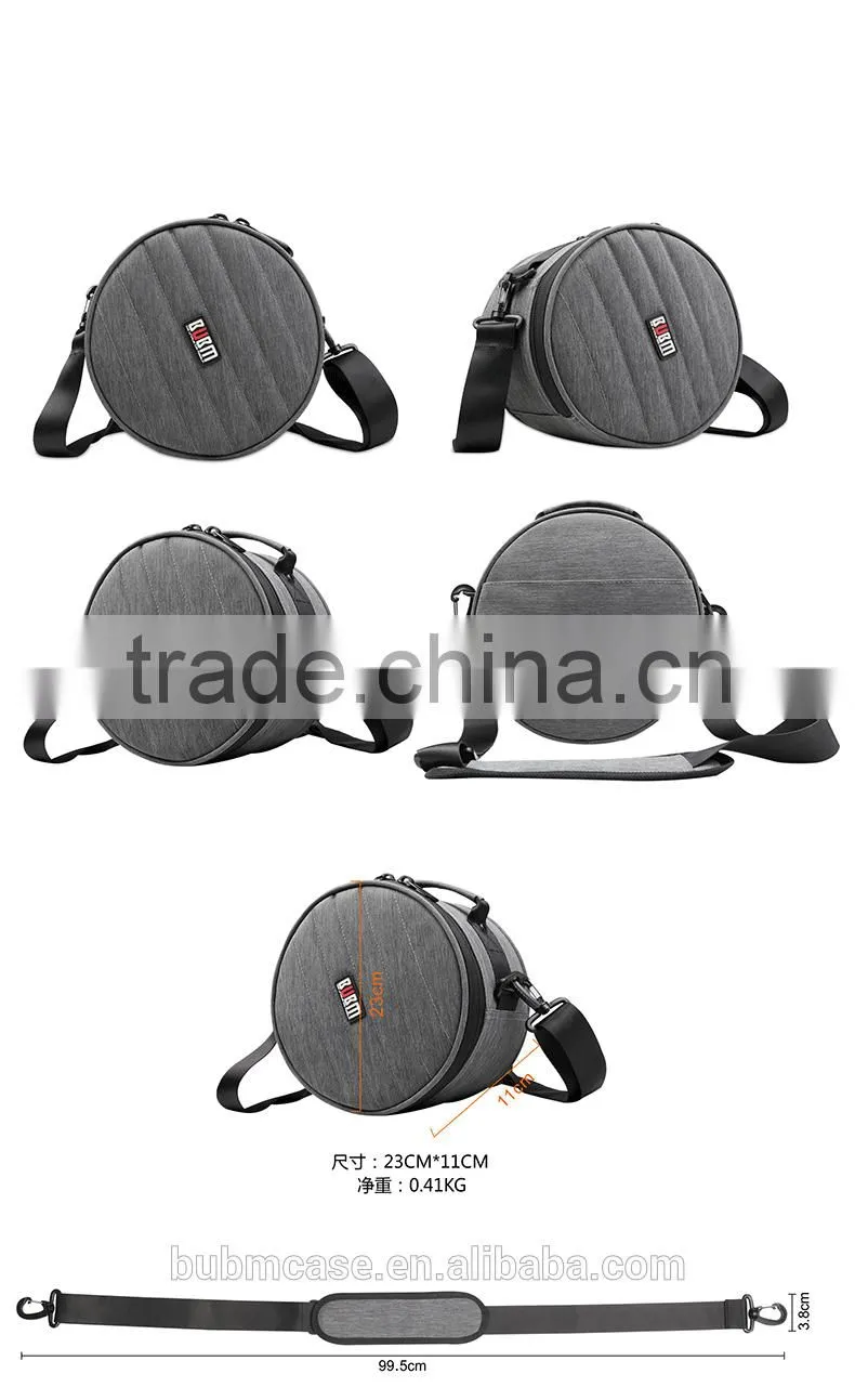 BUBM wholesale fashion nylon headphone case protective carrying Case for headset