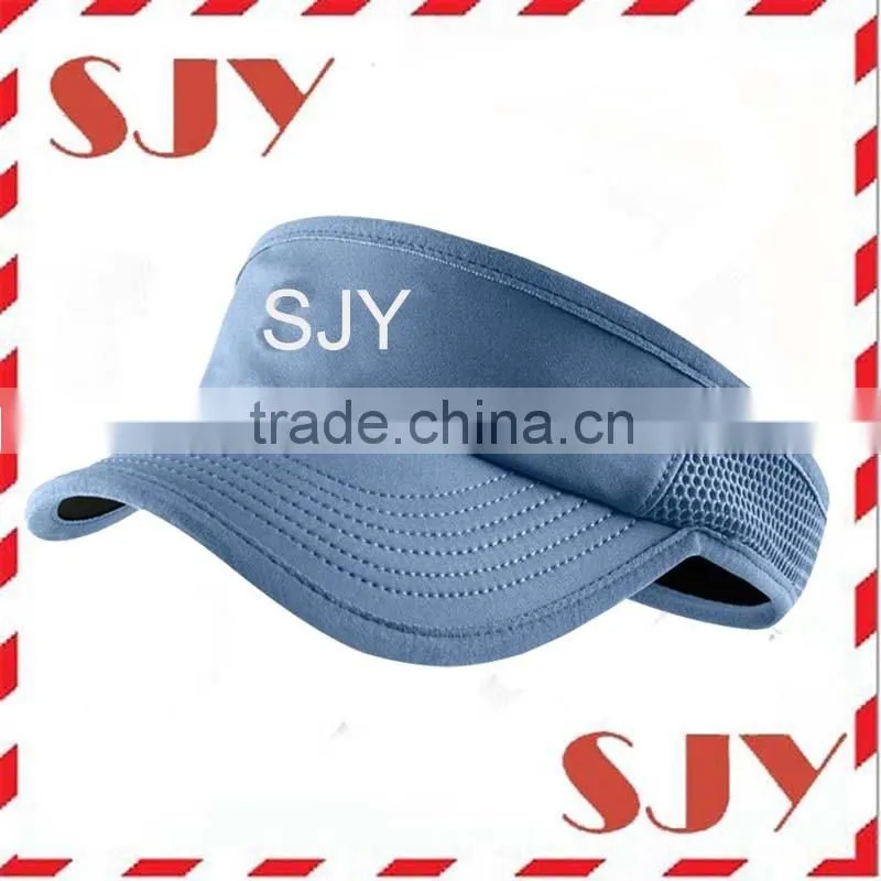 100%Polyester Custom Dri Fit Mesh Tennis Visor Hat