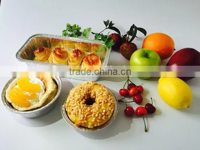 Disposable non-toxic aluminum foil container with a lid, to their own healthy body