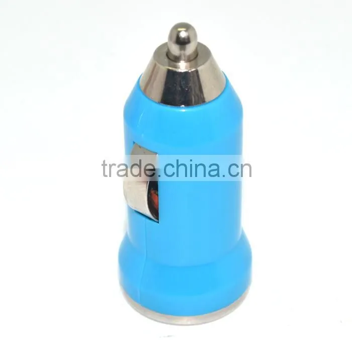 Shenzhen Colorful USB Car Charger Cigarette 12v Car Lighter Adapter Flycharger Car Charger