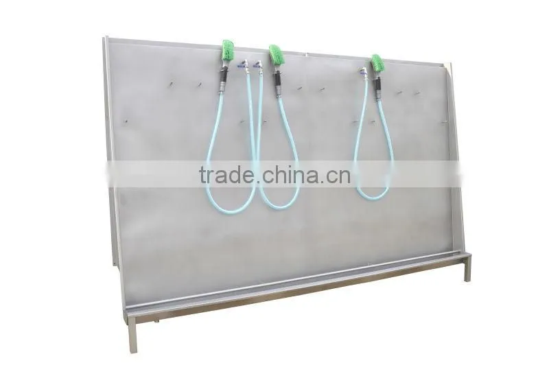 Apron washer