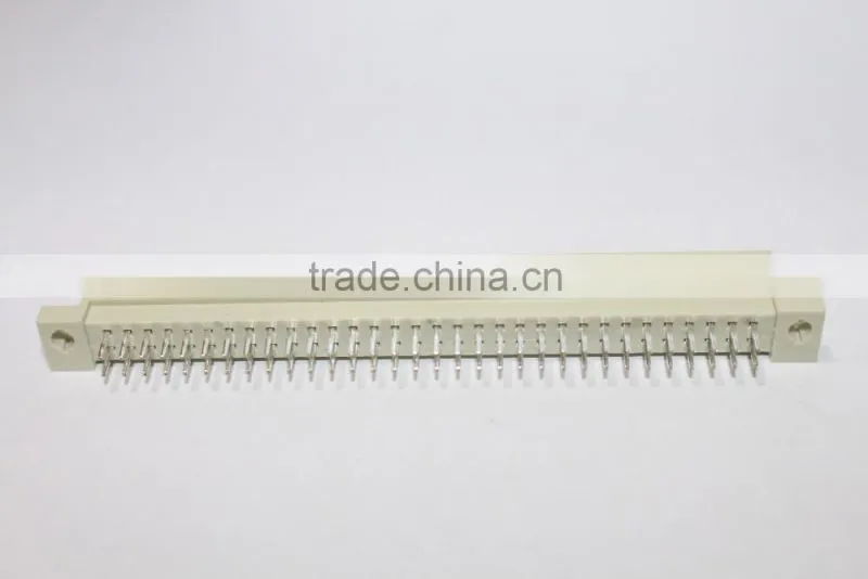 Eurocard connector male v/t 2 row 64 pin