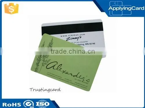 Custom nfc plastic rfid card pvc smart contactless card with magnetic stripe printing