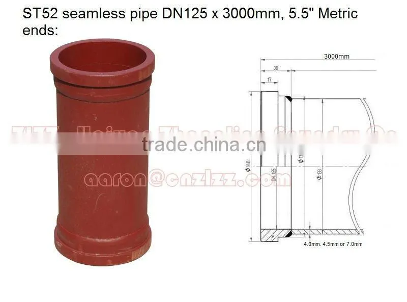 concrete pump pipe