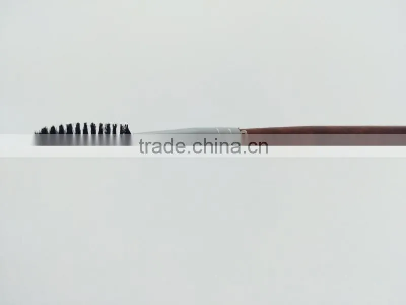 classic professional long wood handle makeup mascara brush
