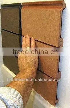 Hot Sales!!! Outdoor WPC wood plastic composite decking flooring WPC wall panel