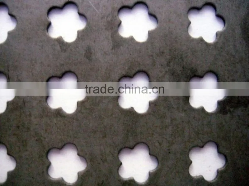 Perforated metal mesh speaker grille/ Metal plate