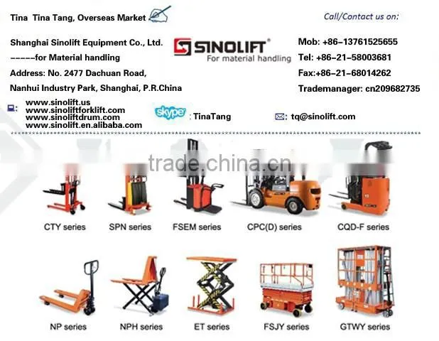 SINOLIFT YL420B Counter Balance Full-electric Drum Stacker