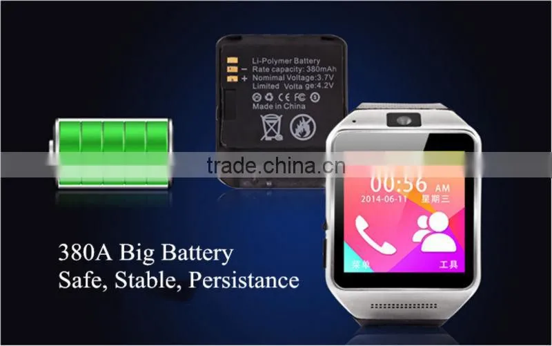 all-in-one bluetooth touch screen camera smart watch and phone