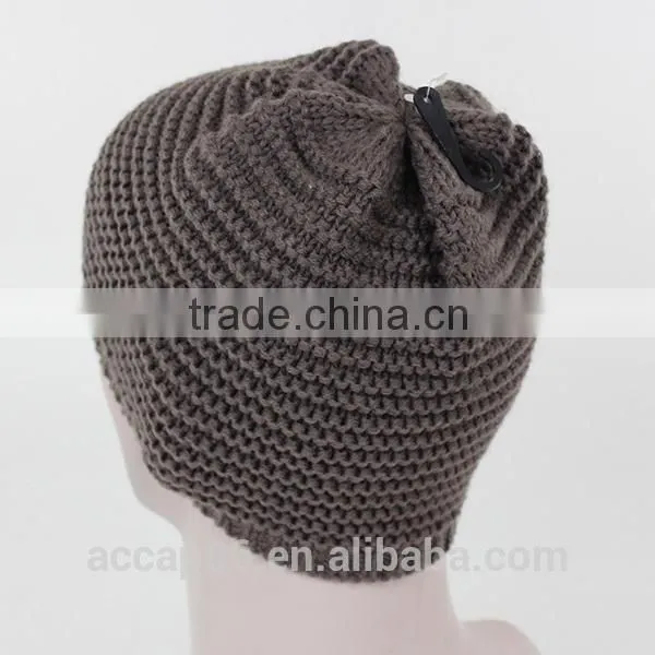 custom plain beanie slouch winter hat