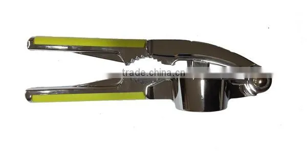 Garlic Press And Peeler Set ,3 Pieces Kichen Tools ,With Stainless Steel Garlic Press ,Silicone Garlic Peeler ,Cleaning Brush