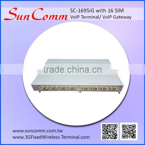 SC-3295iG with 32 SIM for SMS Termination GSM VoIP Gateway