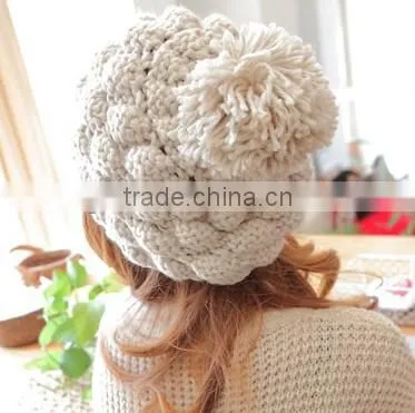 2013 Winter knitting crocheted hat