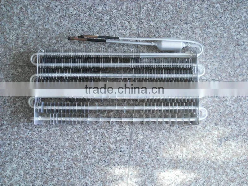 Finned tube evaporator