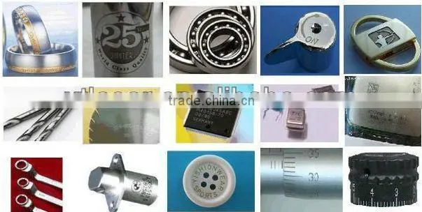new machinery pump laser marking machine marking on mirror