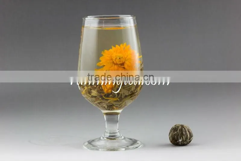 Jing Hua Nu Fang(Marigold flying green blooming tea) EU STANDARD