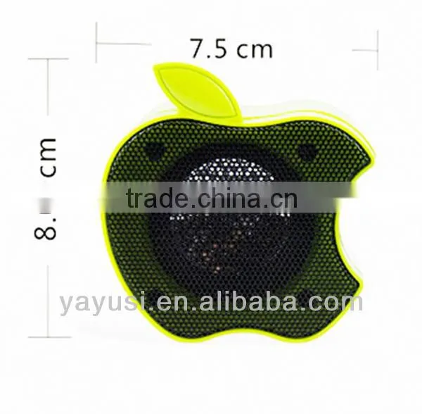 Cute shape computer speaker mono speaker for kids