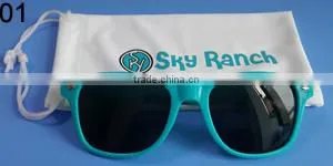 2015 popular microfiber sunglasses pouch with drawstring
