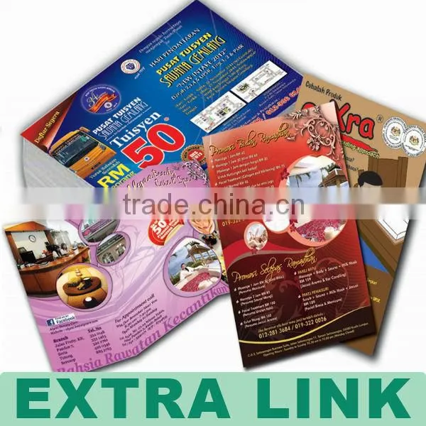 Restaurant Leaflet Printing/Promotional Leaflets Wholesale (14th-year printing experience)