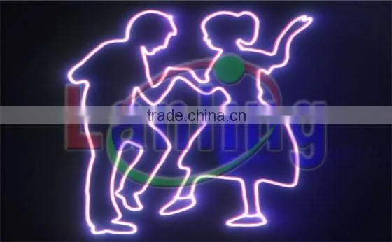 2W RGB full color emitting stage disco dj effect lighting moving head laser