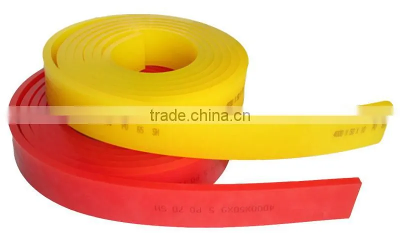 65 durometer squeegee rubber strip
