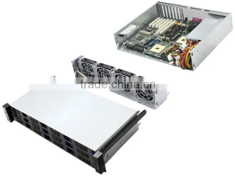 EDNSE 2U 8bays storage server case, hotswap chassis, hotswap fanwall