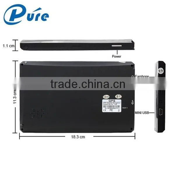 GPS Vehicle Navigation WINCE 6.0 Car Multimedia GPS Navigator 7" TFT LCD Car GPS Navigator