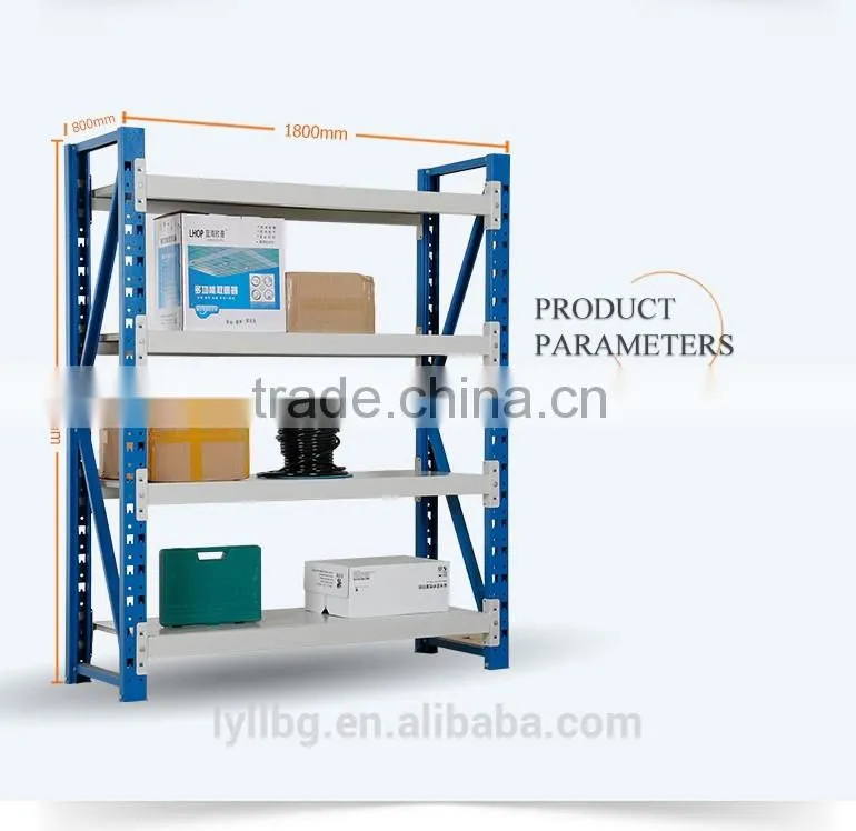 Powder Coated Steel Storage Rack/Warehouse Selective Shelving Rack