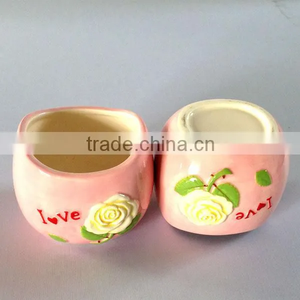 Special design ceramic baking and bowl cup for valentine's Day
