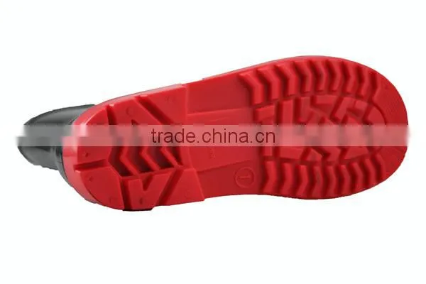 Pure color and classical PVC rain boots cheap wholesale PVC shoes