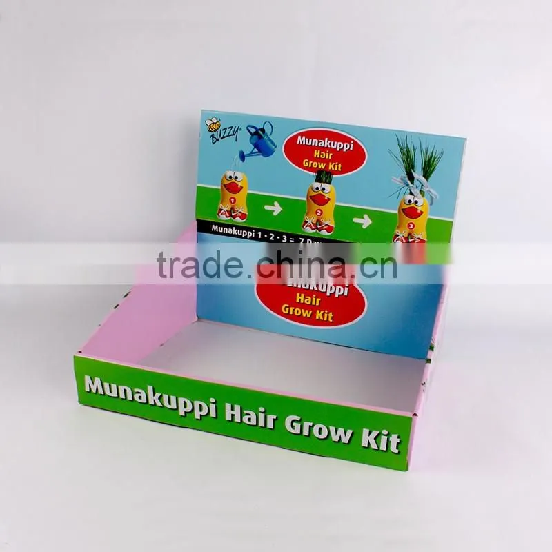 Custom printing Paper boxes colorful counter Display Box