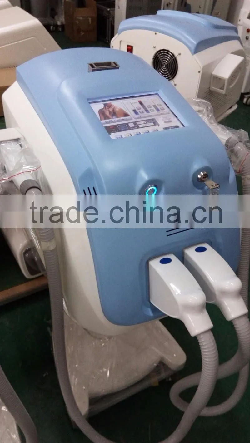 2016 Portable 1200w cooling system OPT SHR ipl hair removal