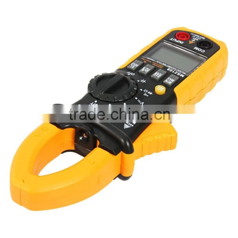 MS2108 Double Insulation 6600 Counts Digital Digital AC/DC Clamp Meter with Surge current testing