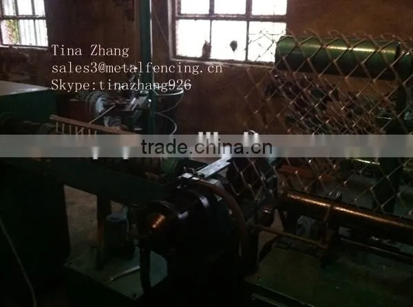 Fully Automatic Chain Link Fence Mesh Machine/chain link fence for sale/ Factory