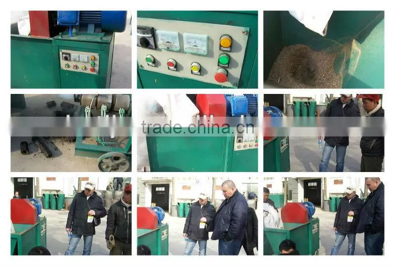 Coconut shell charcoal briquette machine / briquette making machine / coal briquette machine