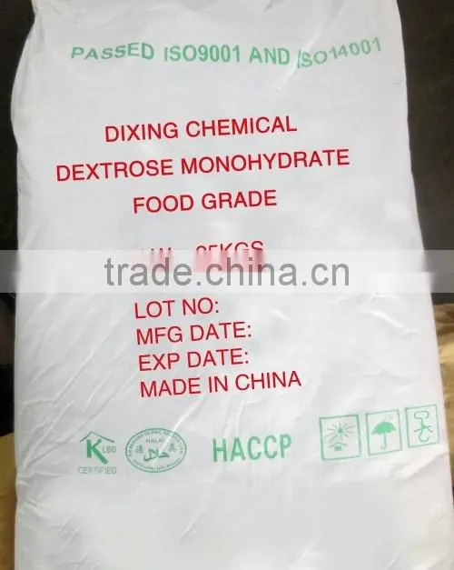Food Grade Dextrose Monohydrate / Dextrose Anhydrous