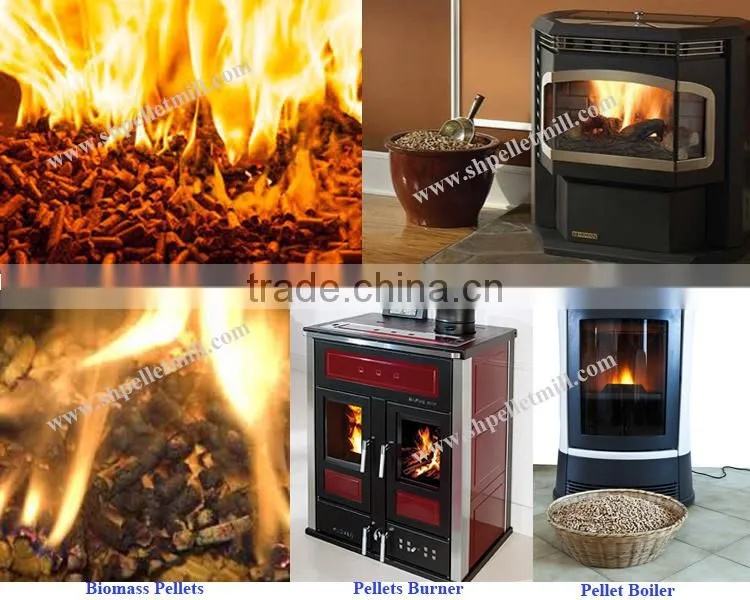 Wood chips biomass pellet fuel pellet mill machine for burning