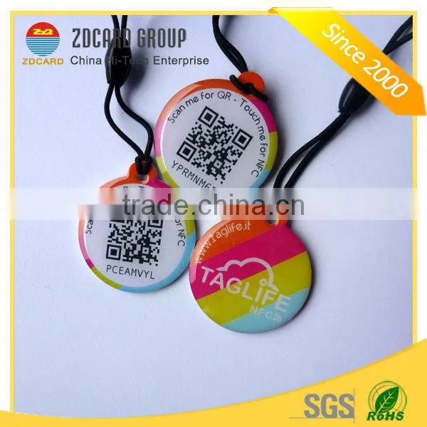 waterproof Passive HF pvc epoxy RFID Tag