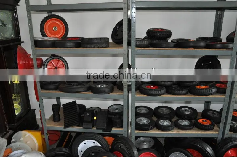 12" small plastic rubber wheel/6 spoke bicycle wheel