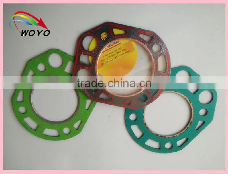Reinforced graphite sheet with tanged metal for cylinder head gasket
