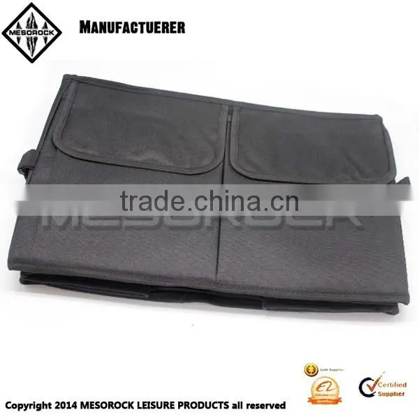 Foldable Cargo Storage Box with Rope Handles Cargo Storage Bag Car Trunk Organizer